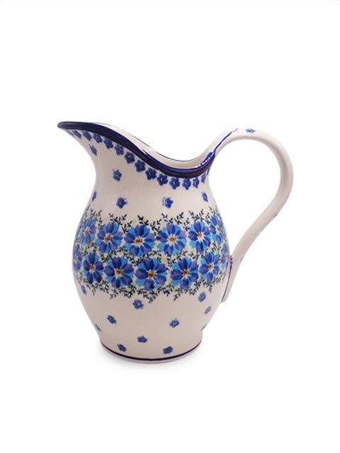 Modern Floral Pitcher