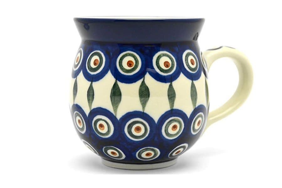 Peacock Bubble Mug  - Med