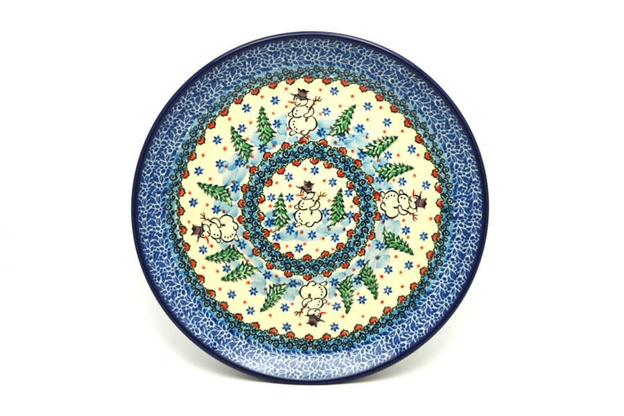 Snowman Dinner Plate