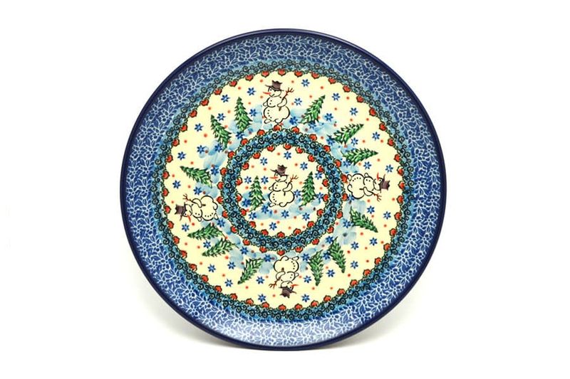 Snowman Dinner Plate