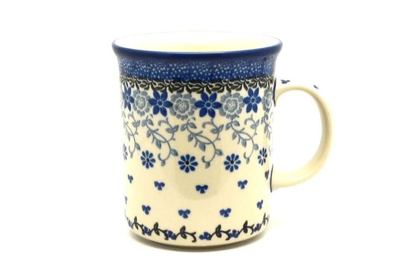 Silver Lace Straight Mug