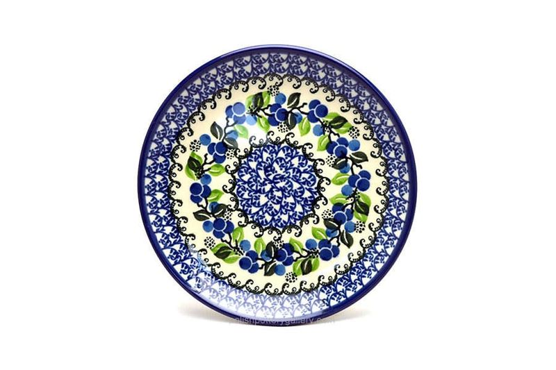 Blue Berries Dessert Plate