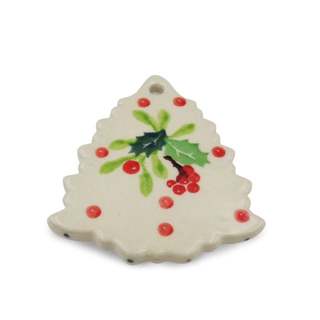 Christmas Holly Tree Ornament