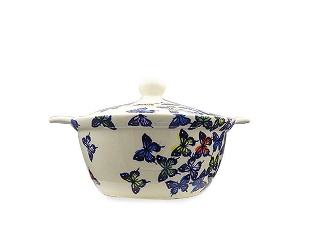In Flight Covered Pot