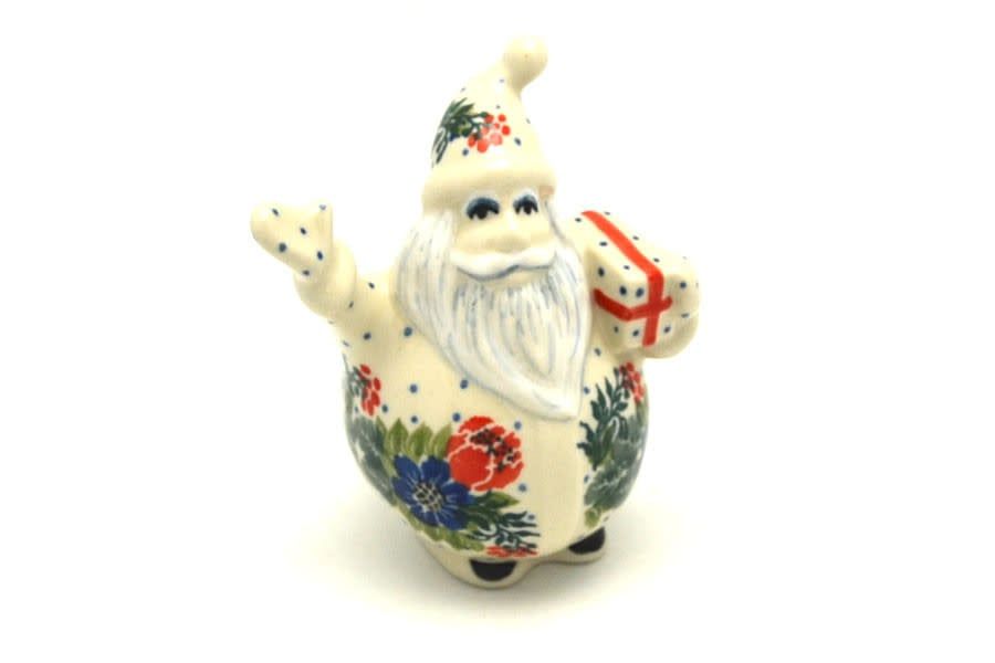 Garden Party Santa Figurine