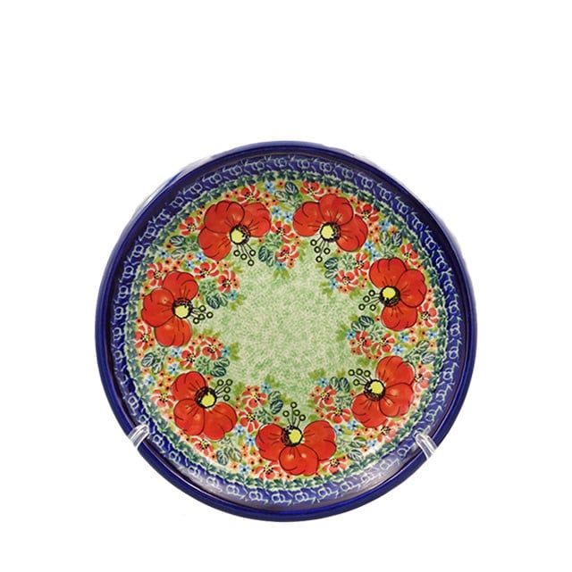 Poppy Charm Salad Plate