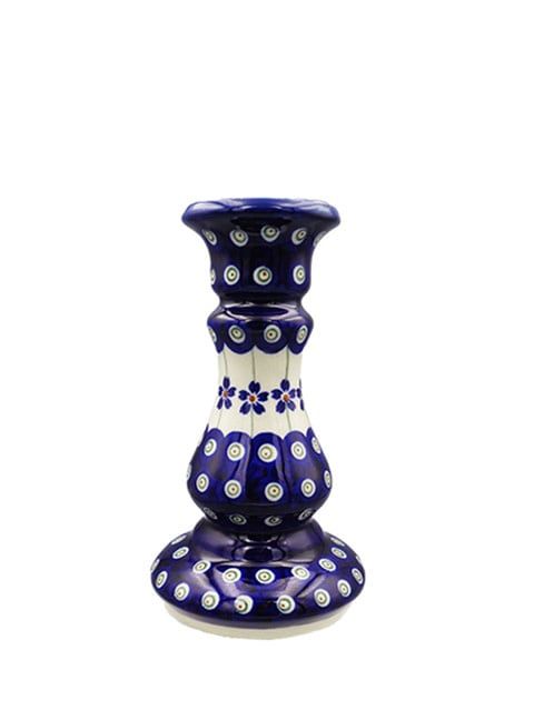 Floral Peacock Candlestick
