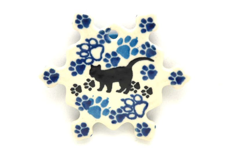 Boo Boo Kitty Snowflake Ornament