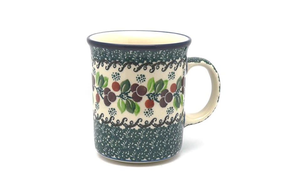 Burgundy Berry Green Straight Mug