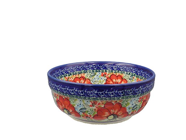 Poppy Charm Wide Cereal Bowl