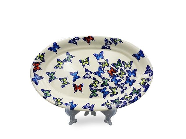 In Flight Oval Platter