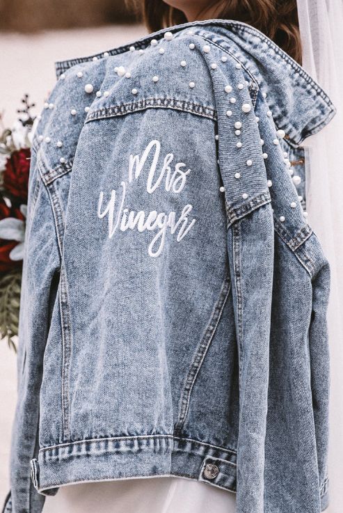 Classic Pearl Studded Jacket