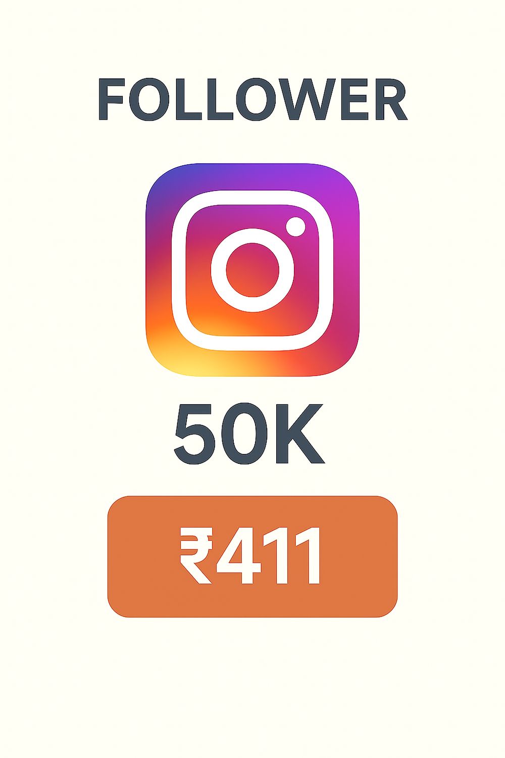 Instagram Followers - 50K