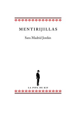 Mentirijillas (Sara Madrid Jordán)