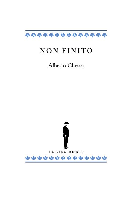 Non finito (Alberto Chessa)