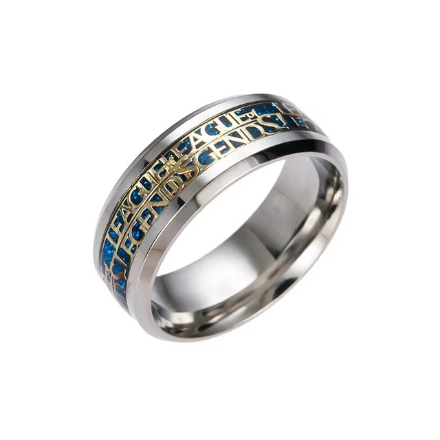 League Of Legend Stainless Steel Ring, High Quality