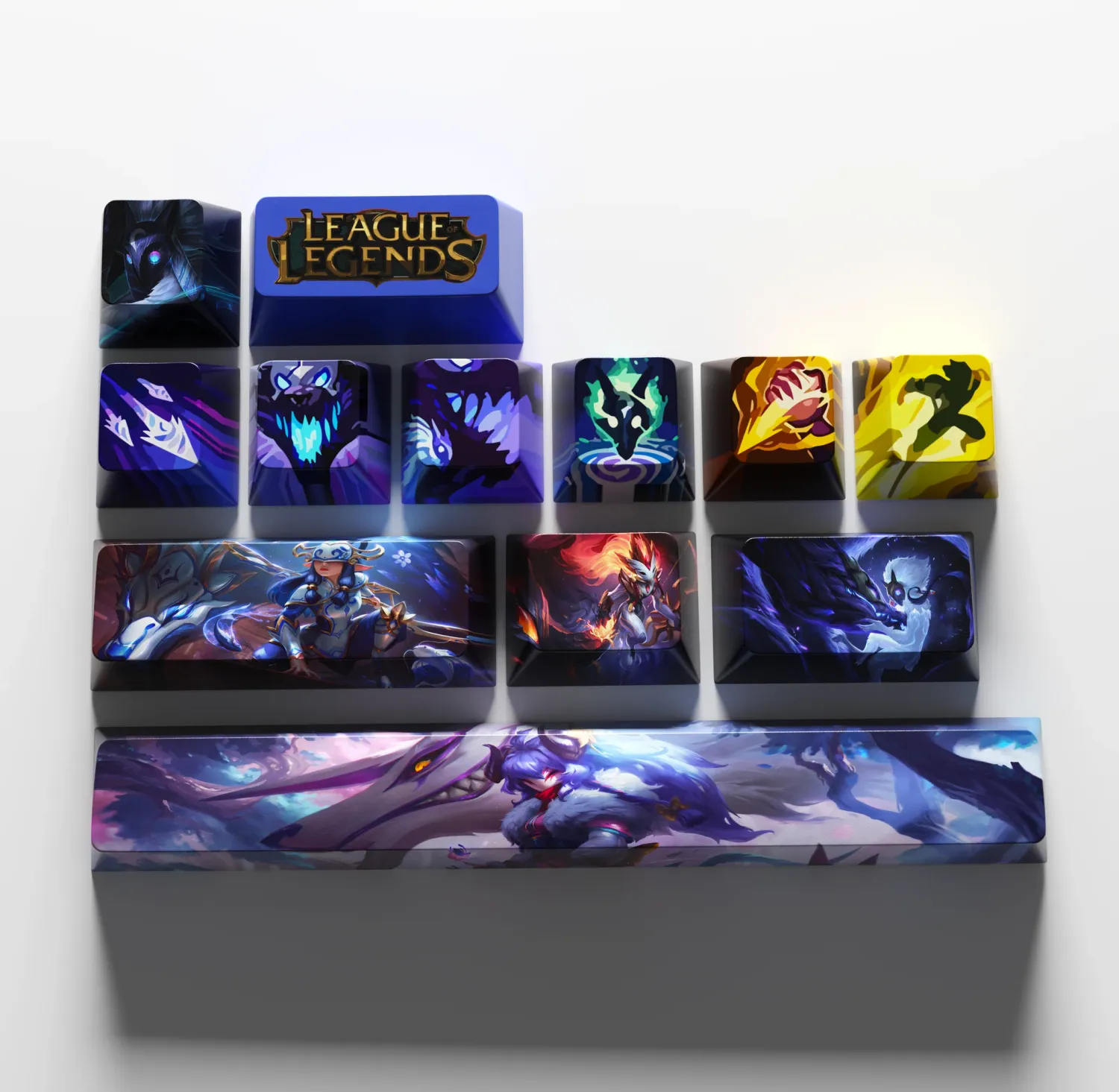 League of Legends Kindred keycaps