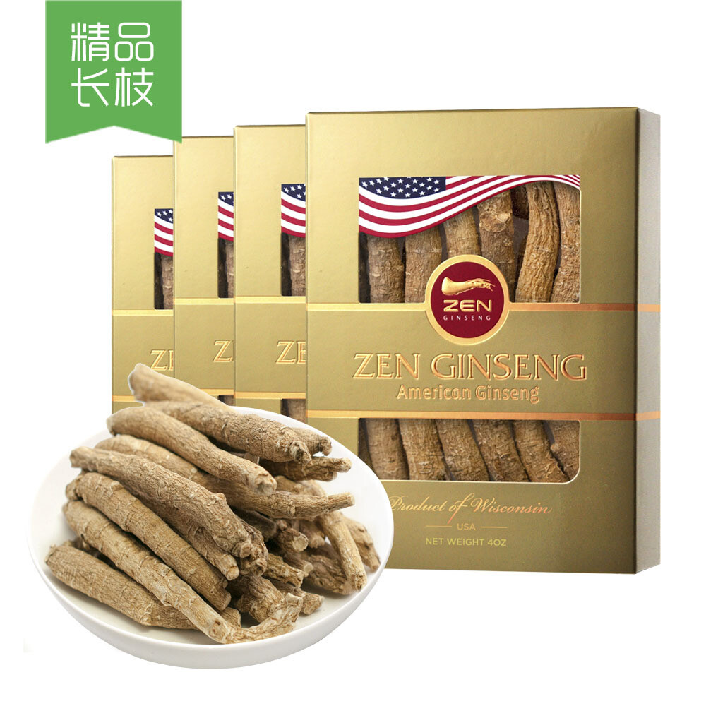 美国花旗参 / 长枝 (中) 4安士 4盒装