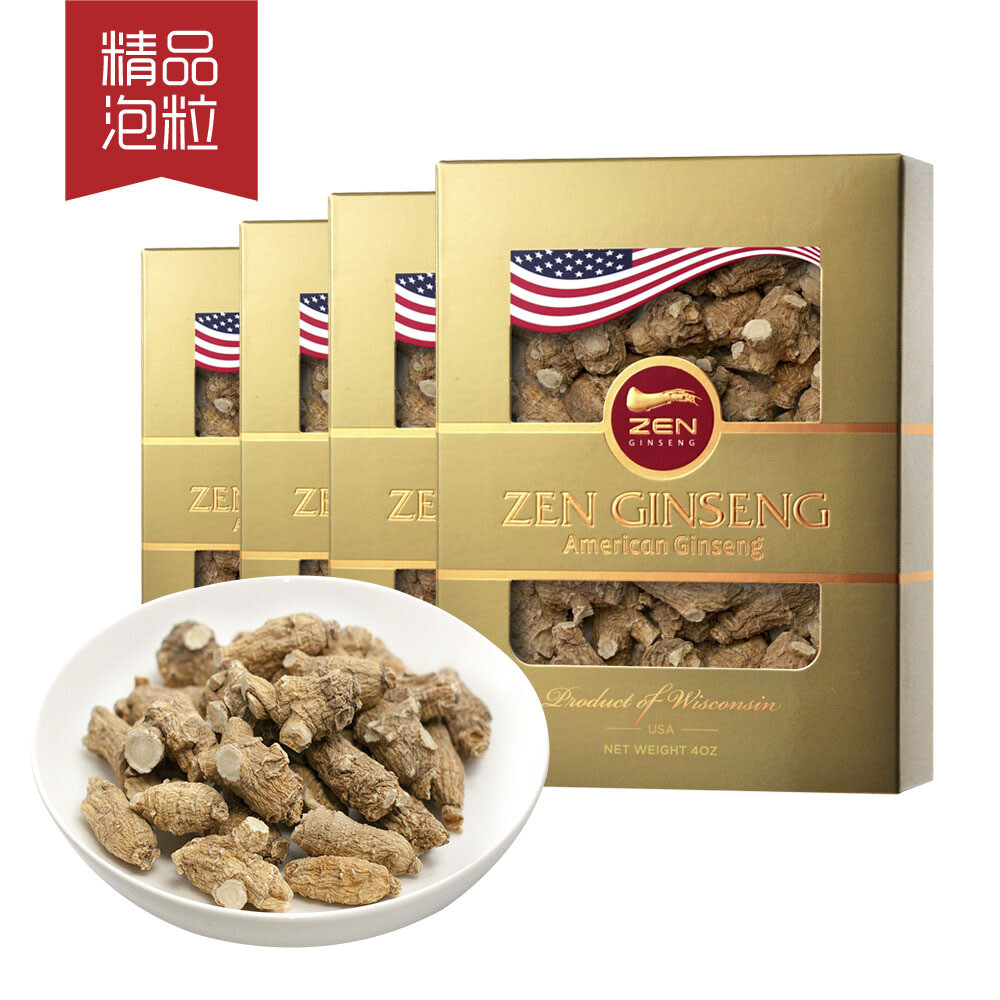 美国花旗参 / 泡粒 (小) 4安士 4盒装