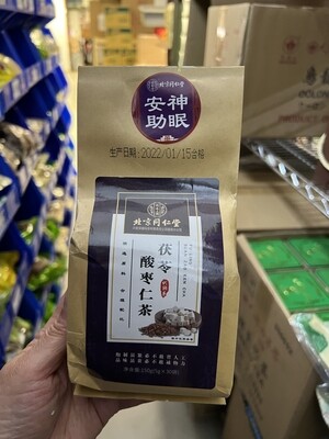 北京同仁堂茯苓酸枣仁茶 150g 5gx30