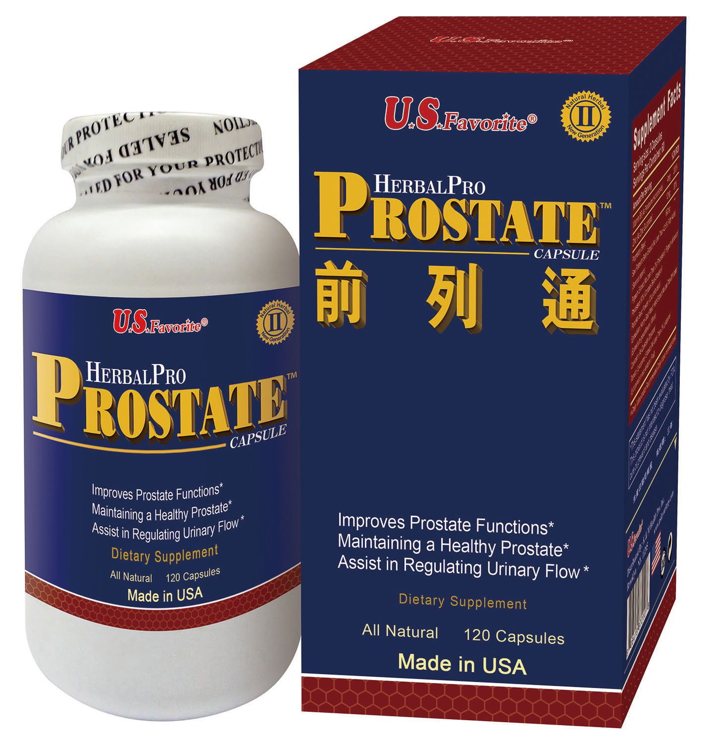前列通 120粒 Prostate Herbal Pro