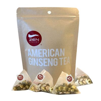 西洋参菊花茶 Ginseng Chrysanthemum Tea x 24 Bags