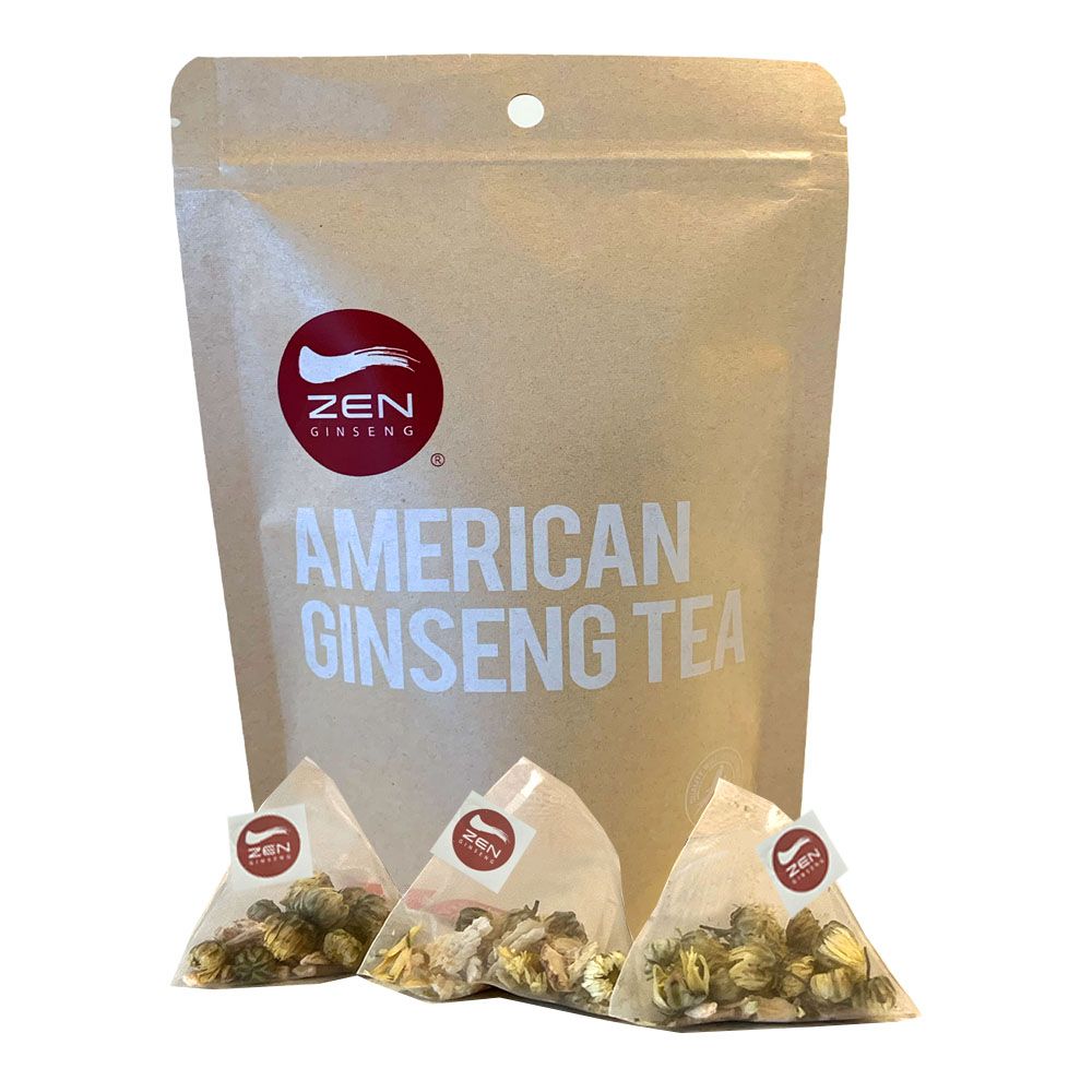 西洋参菊花茶 Ginseng Chrysanthemum Tea x 12 Bags