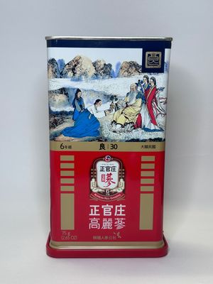 KGC 韩国 正官庄 高丽参 6年 75克 30良 Korean Red Ginseng