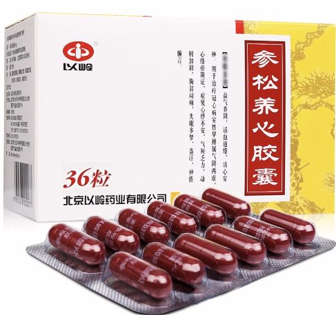 參松养心胶囊 (以岭) 36粒 Shensong Yangxin