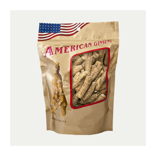 American Ginseng Medium Short Root. 1LB/Bag
