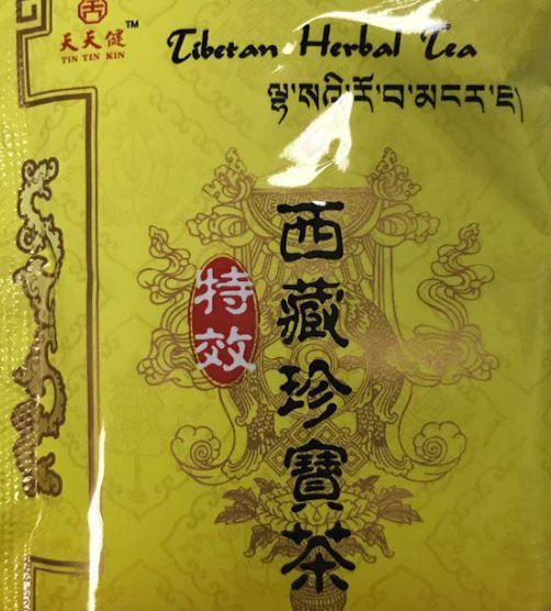 天天健西藏珍宝茶 1袋 Tiantianjian Tibetan Treasure Tea