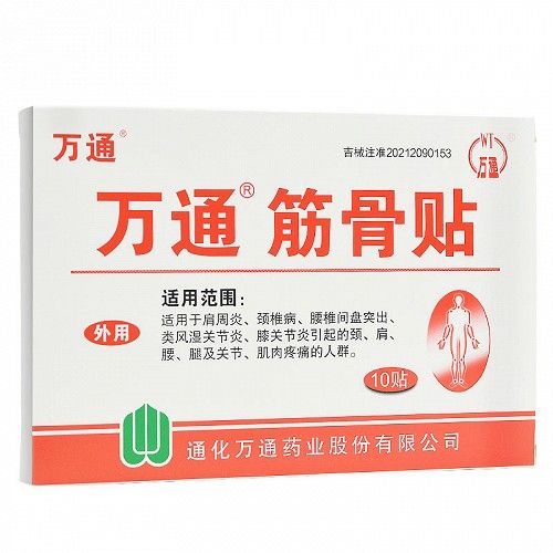 筋骨贴 (万通) 10贴 Pain Relief Plaster