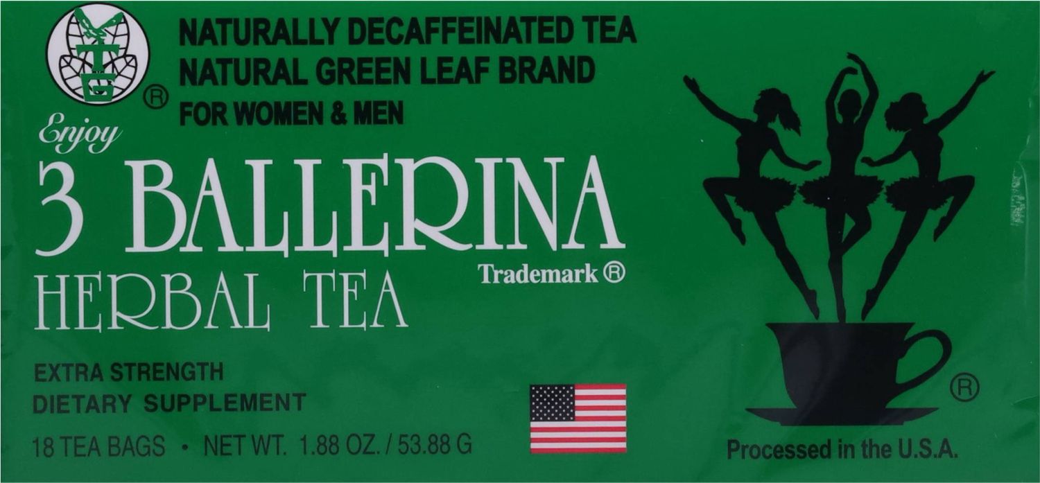 3 Ballerina Herbal Tea 18 Bags