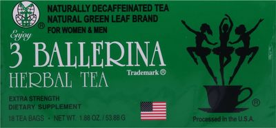 3 Ballerina Herbal Tea 18 Bags