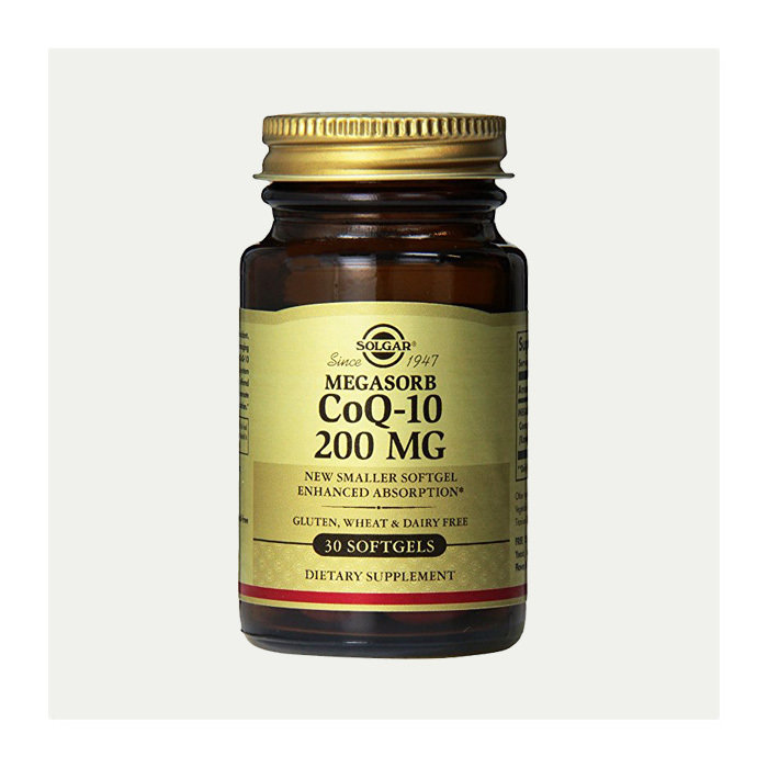 辅酶Q-10 200毫克 30粒/瓶 Solgar CoQ-10 200 MG