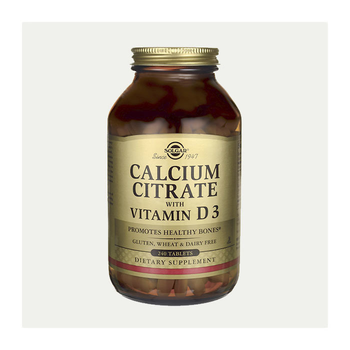 柠檬酸钙与维他命 D3 240粒/瓶 Calcium Citrate with Vitamin D3