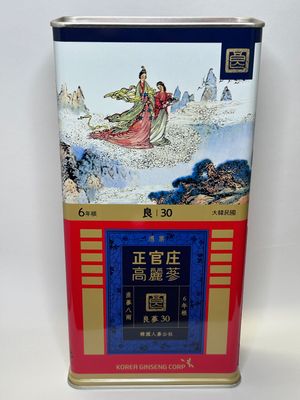 韩国 正官庄 高丽参 6年 300克 30良