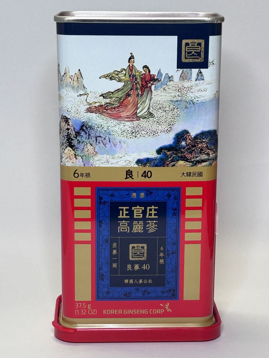 CheongKwanJang (KGC) Korean Red Ginseng Root – 6-Year, 37.5g, High Grade