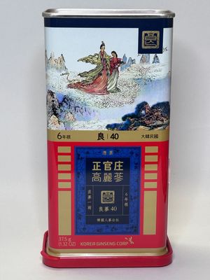 CheongKwanJang (KGC) Korean Red Ginseng Root – 6-Year, 37.5g, High Grade