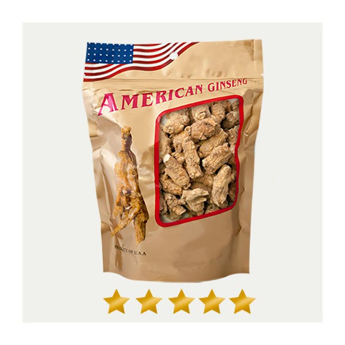 American Ginseng Small Round Root. 1LB/Bag