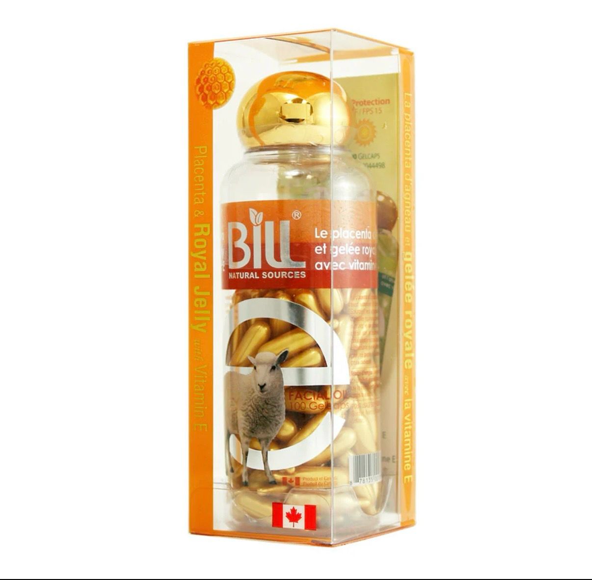 Placenta &amp; Royal Jelly &amp; Vitamin E 100 Capsules