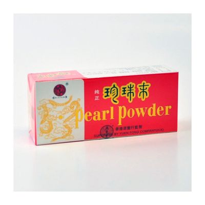 Pearl Powder Zhen Zhu Mo Gu E Tom 12 bottles * 0.3 g
