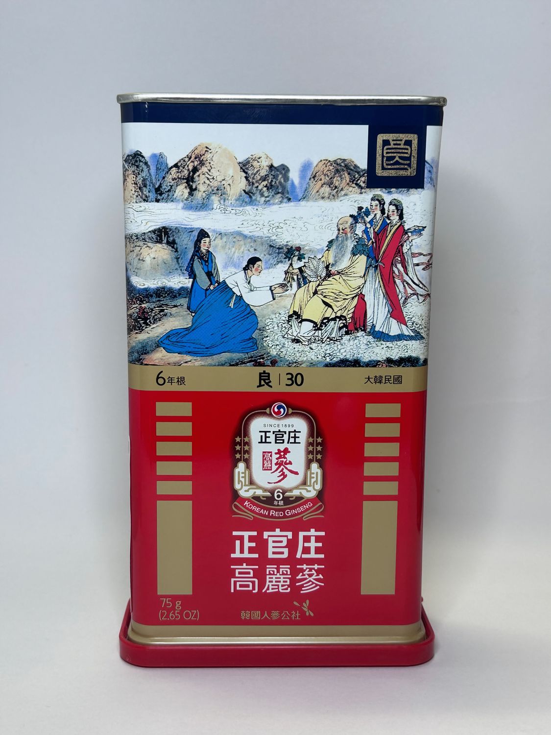 CheongKwanJang (KGC) Korean Red Ginseng Root – 6-Year, 75g, High Grade