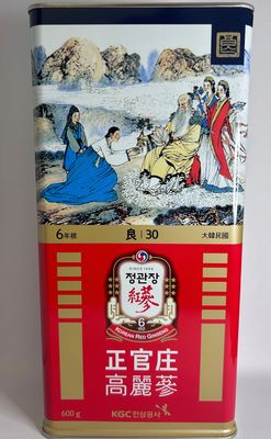 CheongKwanJang (KGC) Korean Red Ginseng Root  6-Year, 600g, High Grade