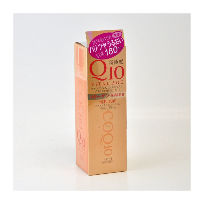 B KOSE High Concentration Vital Age Q10 milk lotion
