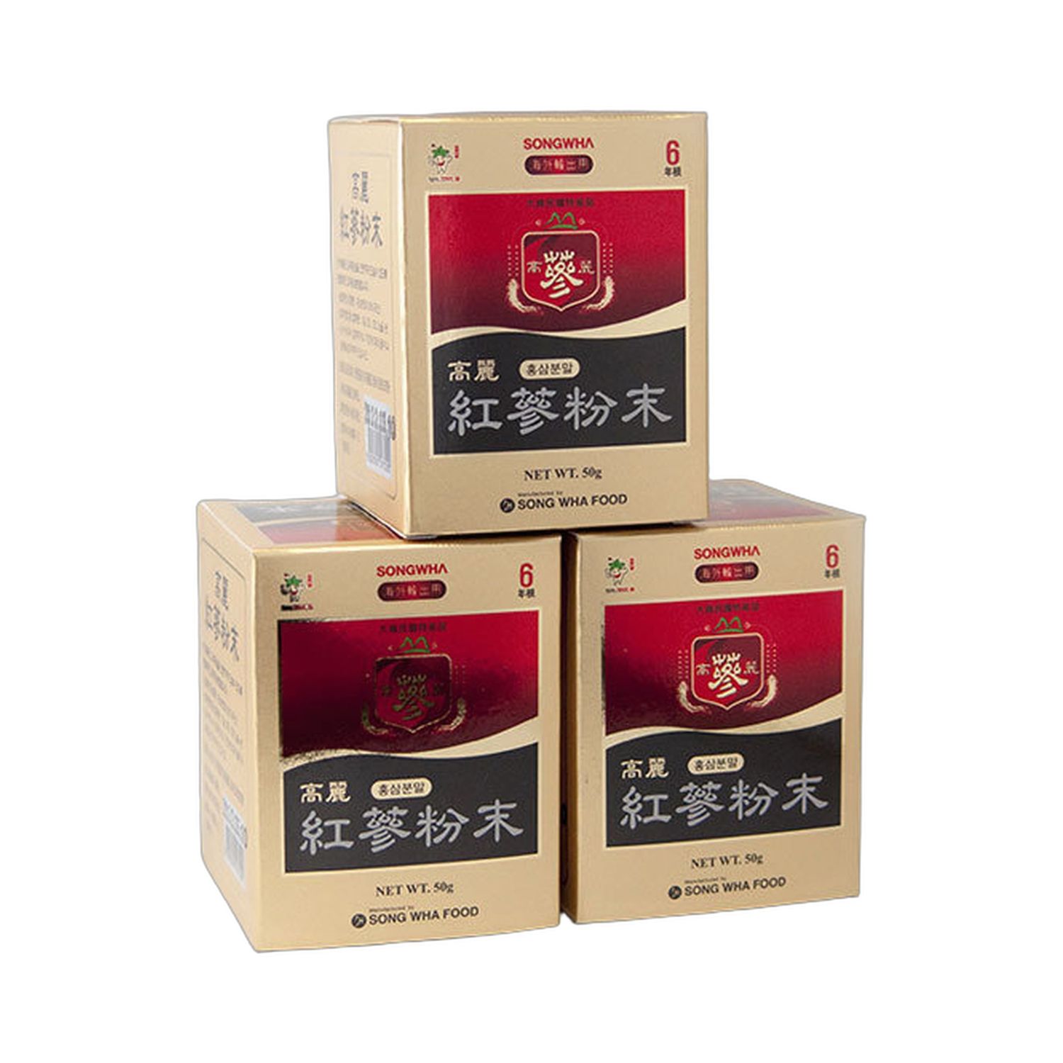 高丽 红参粉末 30克 3瓶