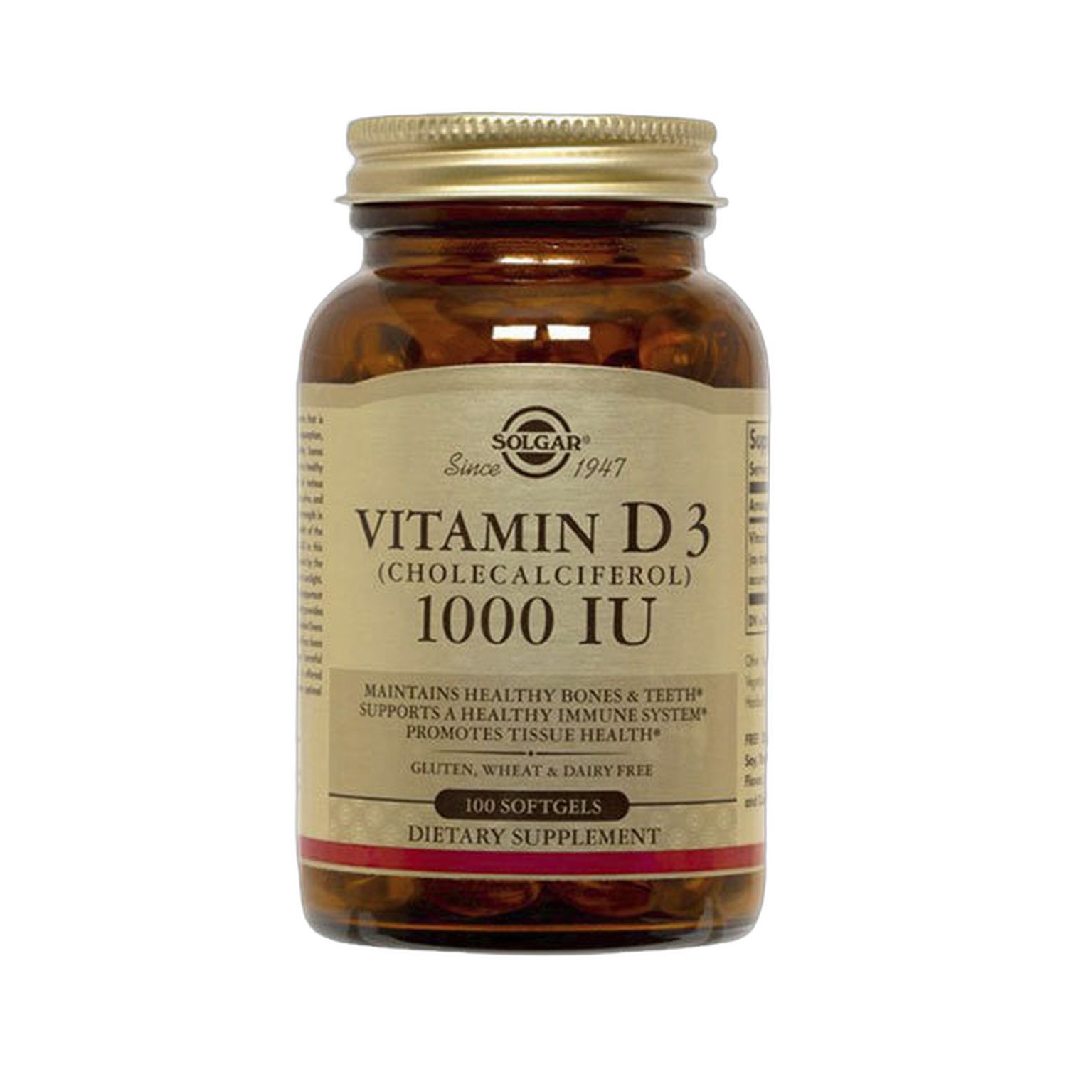 他命D3(胆促钙醇) 100粒/瓶