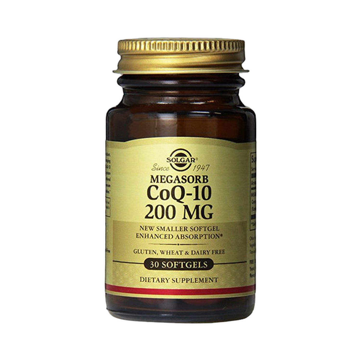 辅酶Q-10 200毫克 30粒/瓶