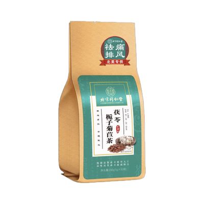 茯苓栀子菊苣茶 同仁堂 5克*30袋