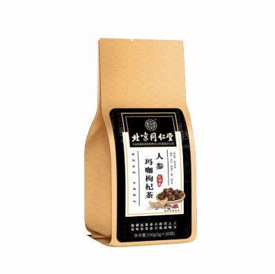 人参玛咖枸杞茶 同仁堂 5克*30袋